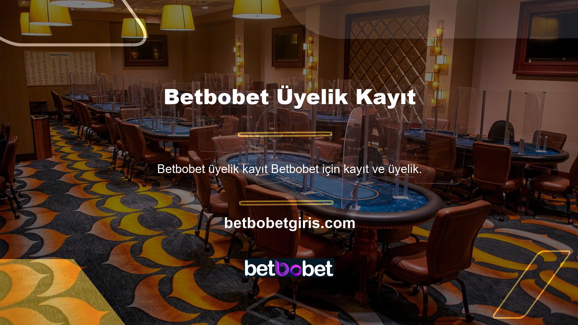Betbobet bahis sitesinin bir üyesi olmak isteyen bir bahisçinin ilk kez mevcut giriş adresine ulaşması ve giriş ekranına erişmesi gerekir